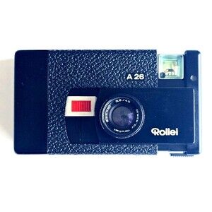 Rollei A26 126 Film Camera Sonnar 3.5/40mm Lens - Not Tested Parts Or Repair